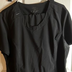 Cherokee infinity jogger scrub set black 2X